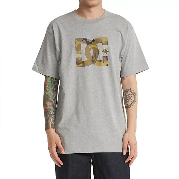 Dc Shoes Dc Star Camo Fill Kurzärmeliges T-shirt L Heather Grey günstig online kaufen
