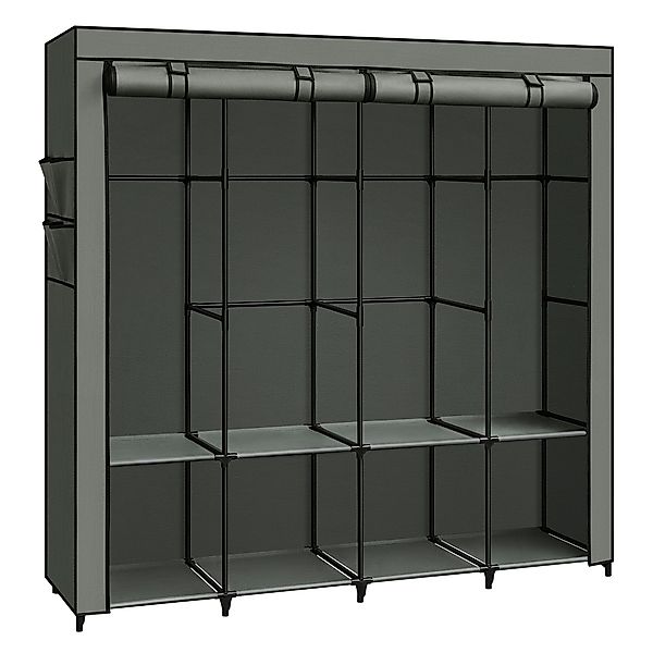 SONGMICS Kleiderschrank Stoffschrank, 4 Hängefächer, mit günstig online kaufen