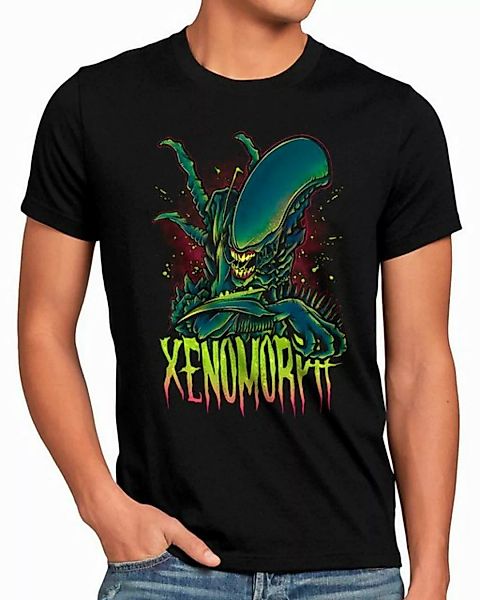 style3 T-Shirt Waiting for Prey xenomorph ridley scott predator film alien günstig online kaufen