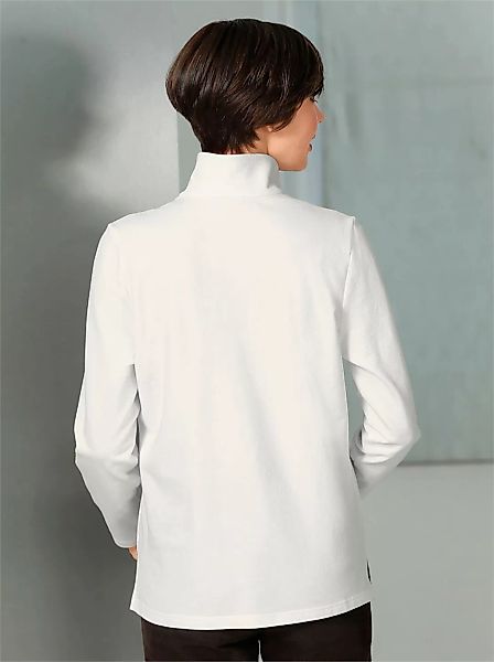 Classic Basics Langarm-Poloshirt "Winter-Shirt", (1 tlg.) günstig online kaufen