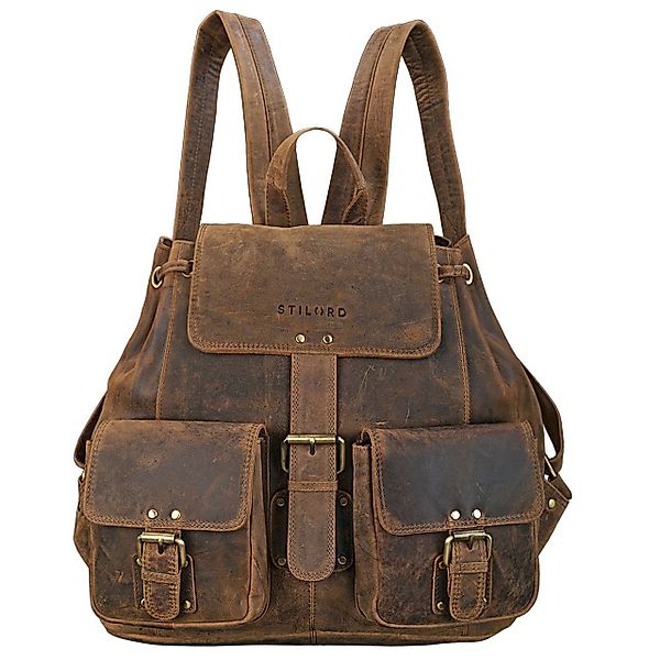 STILORD Cityrucksack "Larissa" Vintage Rucksack Leder günstig online kaufen