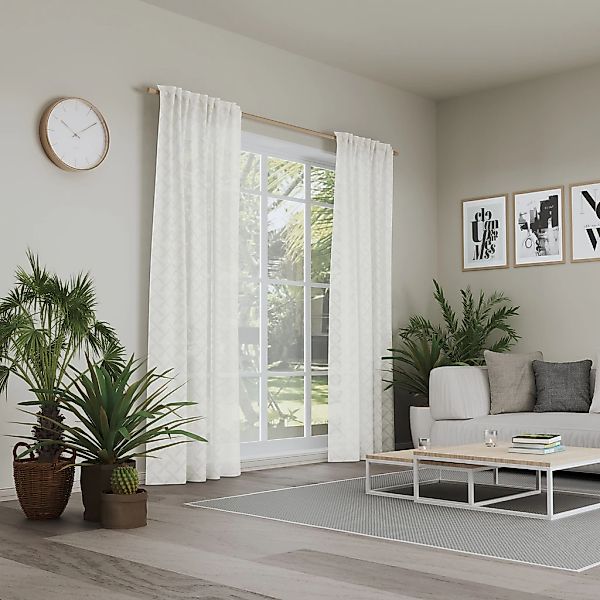 Neutex for you Vorhang "ANDIAMO" Multifunktionsband 1 Stk. tlg. Buntweber m günstig online kaufen