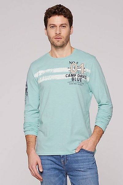 CAMP DAVID Rundhalsshirt aus Baumwolle günstig online kaufen