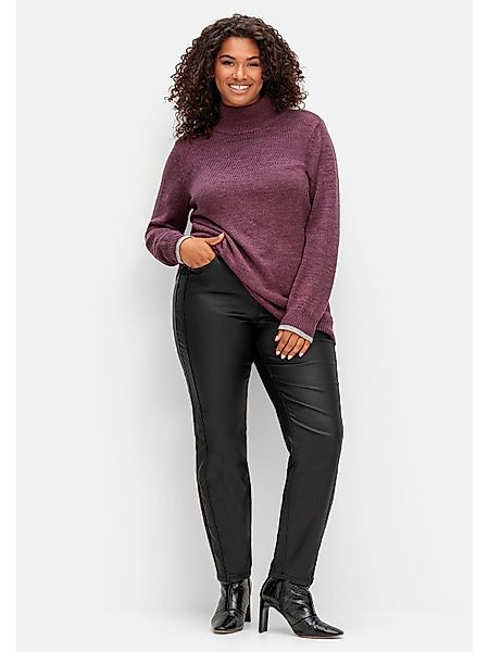 Sheego Stretch-Hose Große Größen mit Beschichtung, günstig online kaufen