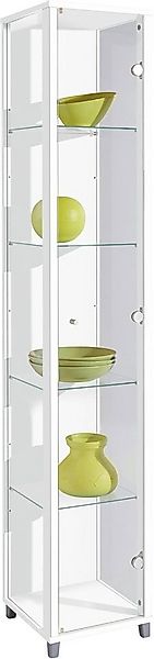fif möbel Vitrine OPTIMA Höhe ca. 172 cm Standvitrine/Glasvitrine 1x Glastü günstig online kaufen
