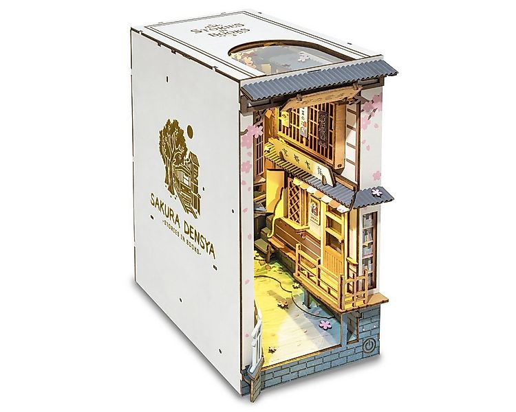 ROLIFE 3D-Puzzle Book Nook "Sakura Densya", 340 Puzzleteile günstig online kaufen