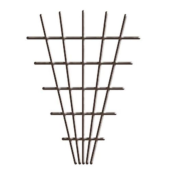 PROREGAL® Rankgitter Pflanzstab, V-Form, 145x5x75cm, 4/4,7mm, günstig online kaufen