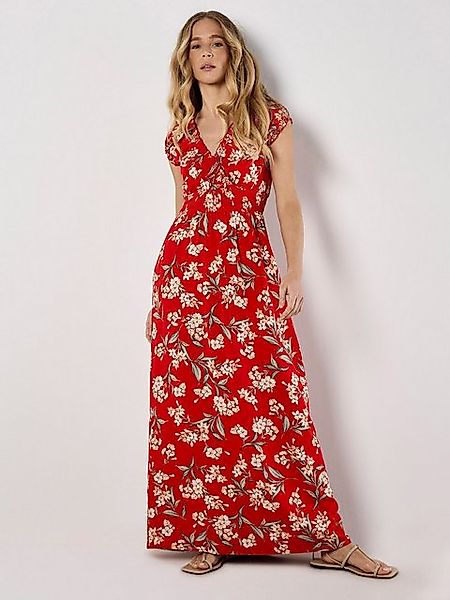 Apricot Maxikleid Flowing Jasmine Kleid günstig online kaufen