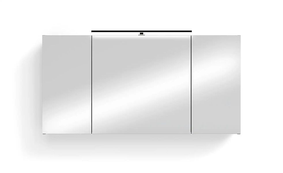 by Living Spiegelschrank   ¦ grau ¦ Maße (cm): B: 120 H: 60 Schränke > Bads günstig online kaufen