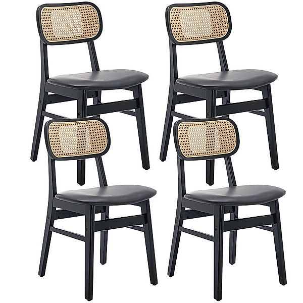 WAHSON OFFICE CHAIRS Esszimmerstuhl Rattansessel 2/4er günstig online kaufen