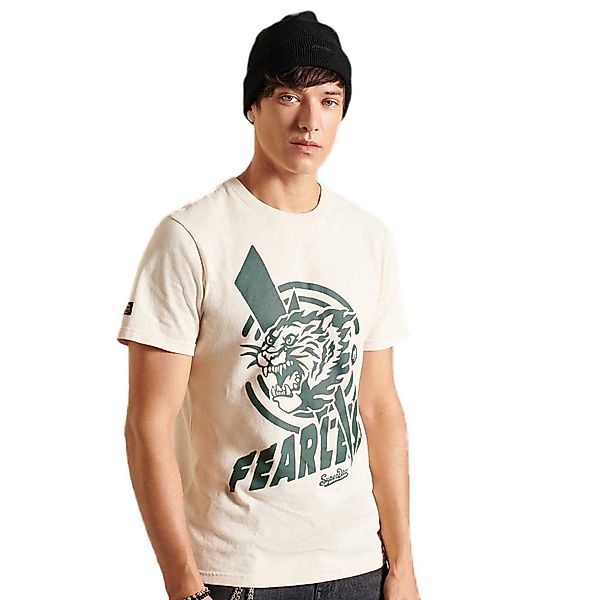 Superdry Boho And Rock Kurzarm T-shirt 2XL Parchment White günstig online kaufen