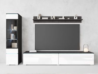 INOSIGN Wohnwand VERA I, Vitrinen Türanschlag günstig online kaufen