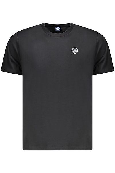 North Sails T-Shirt Herren Kurzarm T-Shirt Schwarz mit Rundhals und günstig online kaufen