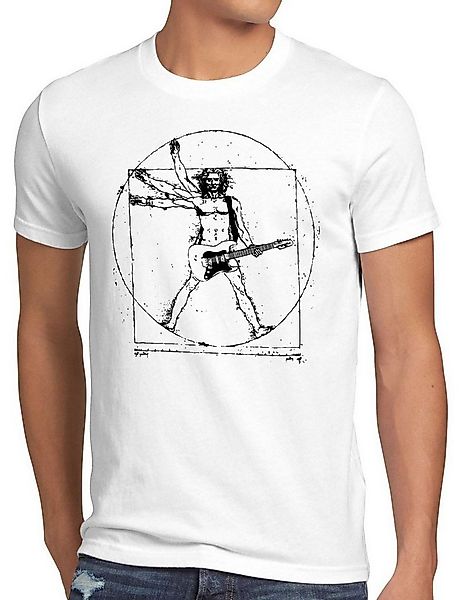 style3 T-Shirt Da Vinci Rock musik festival gitarre metal open air mensch günstig online kaufen