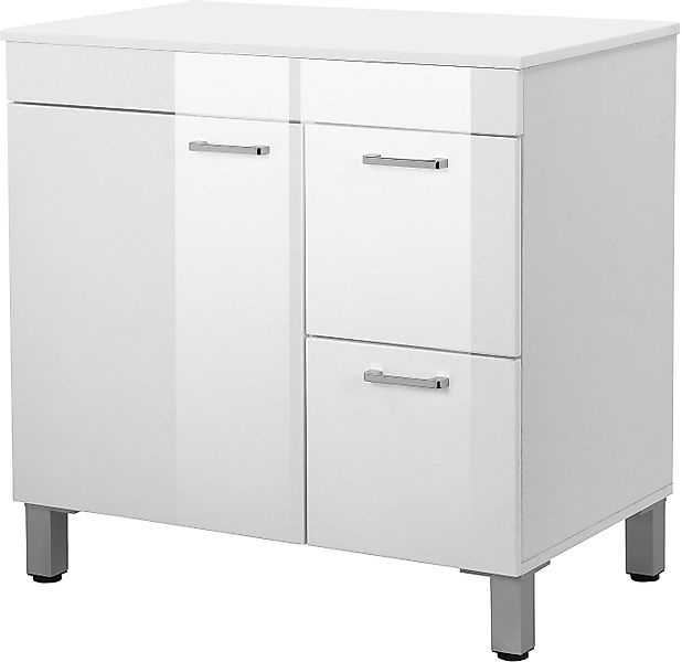 welltime Waschtisch Florenz, Badezimmerschrank,Badschrank, Stauraum Waschti günstig online kaufen