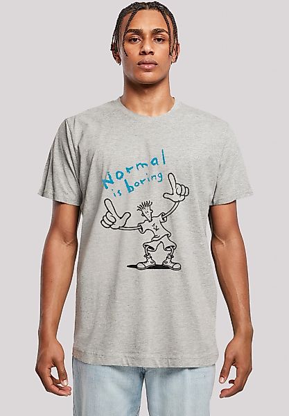 F4NT4STIC T-Shirt "Fido Dido Points Normal Is Boring", Premium Qualität günstig online kaufen