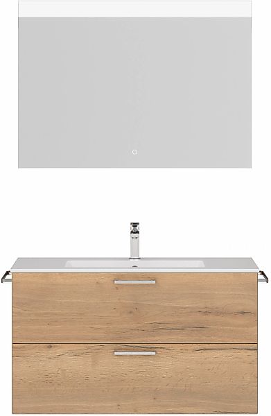 nobilia Badmöbel-Set "Tolvina", (2 St., vormontiert, mit Soft-Close), inkl. günstig online kaufen