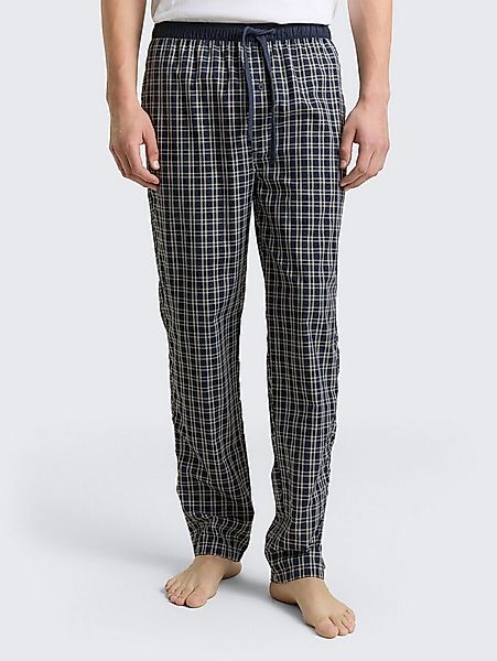 TOM TAILOR Pyjamahose Unterwäsche Pyjama-Hose aus Baumwolle mit Karomuster günstig online kaufen