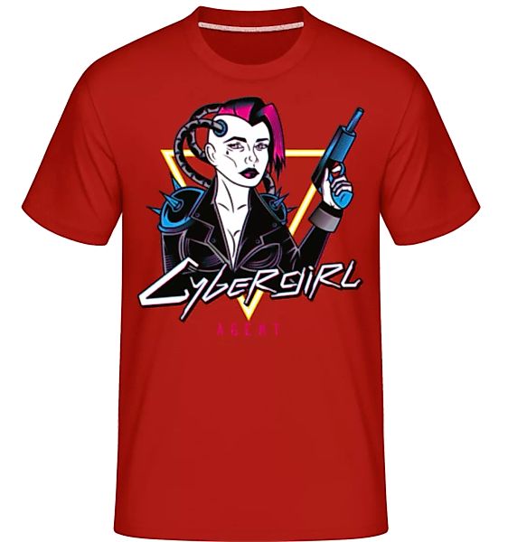 Cybergirl Agent · Shirtinator Männer T-Shirt günstig online kaufen
