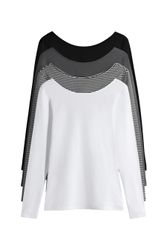 The Set Langarmshirt The Set Langarmshirts günstig online kaufen