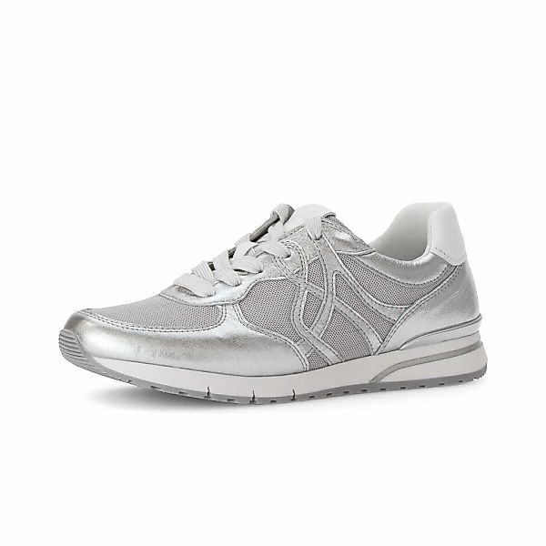 Gabor Sneaker "Sneaker low Materialmix Leder/Lederimitat" günstig online kaufen