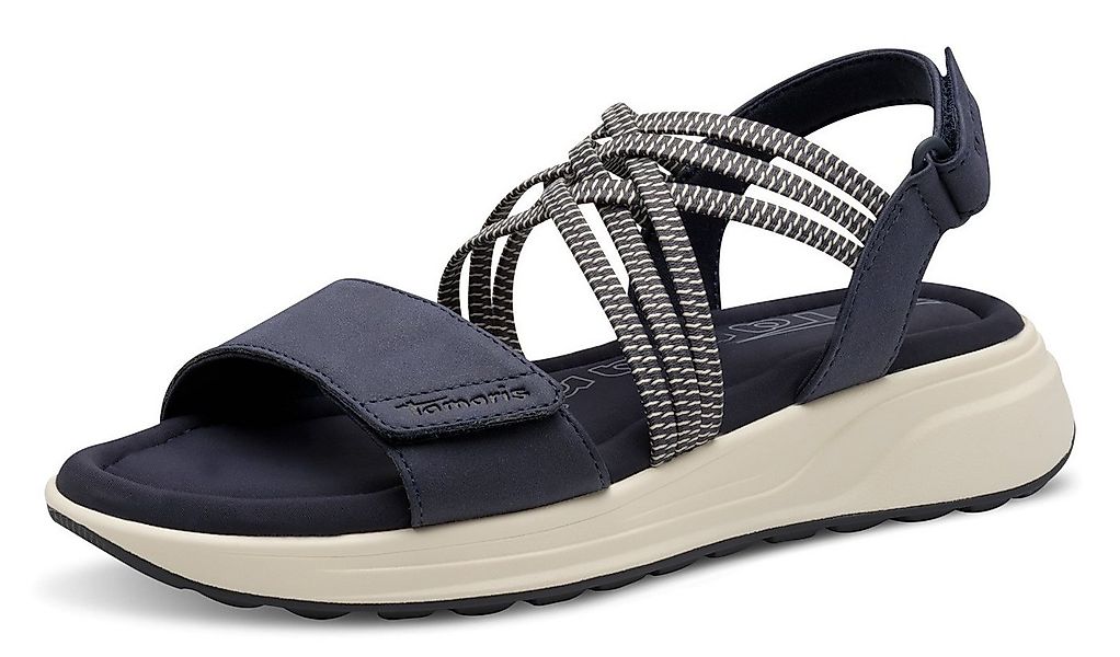 Tamaris Keilsandalette, Plateau, Bequemschuh, Sandale mit elastischen, über günstig online kaufen