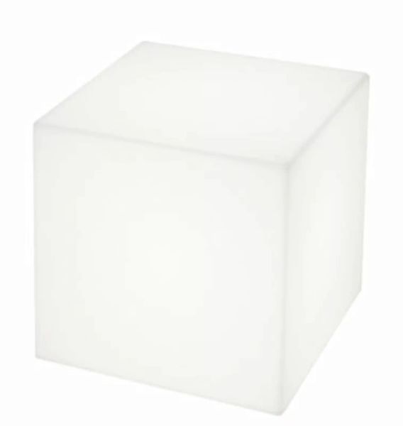 Cubo Outdoor LED beleuchteter Couchtisch kabellos - 50 x 50 x 50 cm - für d günstig online kaufen