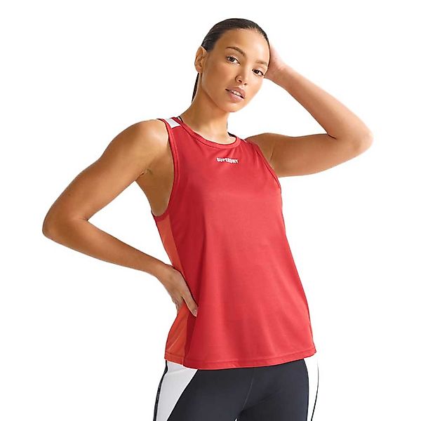 Superdry Train Active Ärmelloses T-shirt S Tango Red günstig online kaufen