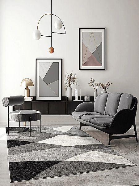 the carpet Teppich Pearl, rechteckig, Höhe: 11 mm, moderner dichter Wohnzim günstig online kaufen