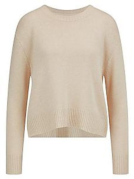 Rundhals-Pullover Peter Hahn beige günstig online kaufen
