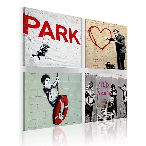 Wandbild - Banksy - Städtische Inspiration günstig online kaufen