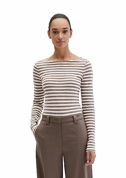 Marc OPolo Langarmshirt "aus Organic-Cotton-Slub-Jersey" günstig online kaufen