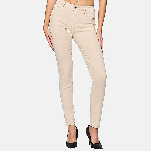 Elara Skinny-fit-Jeans Elara Damen Stretch Hose günstig online kaufen