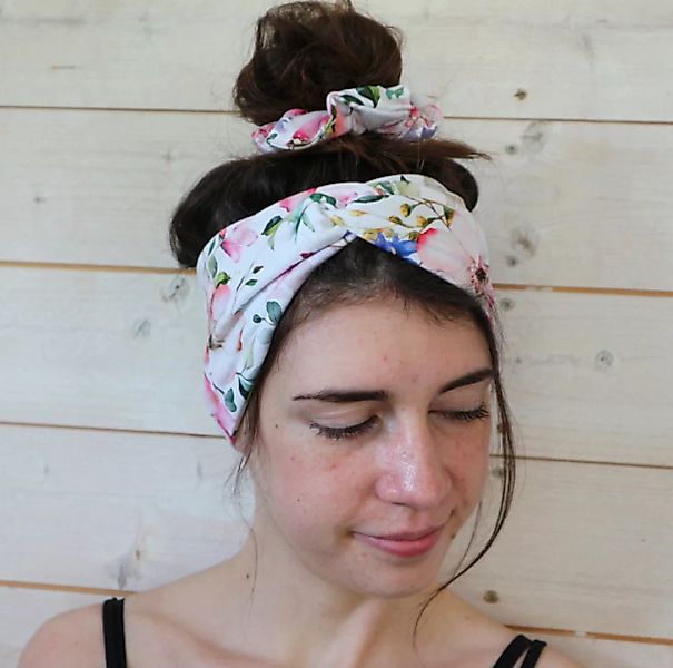 Veganes Denkefair Stirnband Blätter Jersey günstig online kaufen