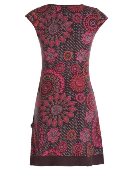 Vishes Tunikakleid Kurzarm Damen Sommer-Kleid Longshirt-Kleid günstig online kaufen