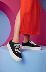 Aniston SHOES Plateausneaker, Freízeitschuh, Basic-Sneaker, Schnürschuh günstig online kaufen