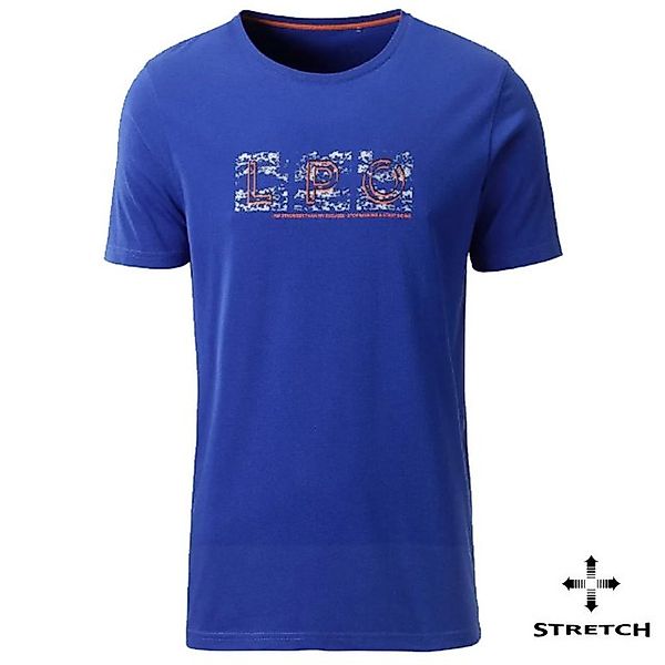 Linea Primero T-Shirt LPO - Herren Baumwoll T-Shirt mit Rundhalskragen Matt günstig online kaufen