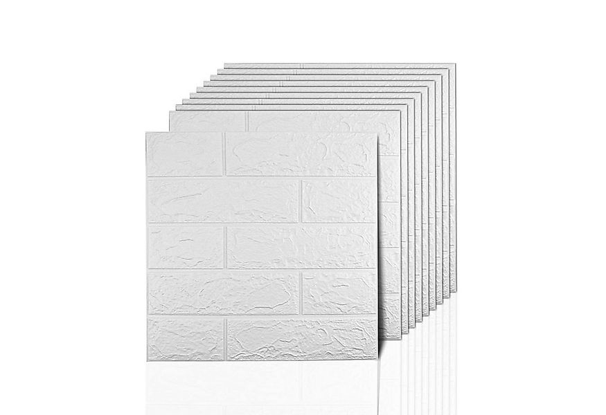 Zaewry 3D-Tapete 3D-Wandpaneele Selbstklebend, 10 Stück Wandverkleidung Sel günstig online kaufen