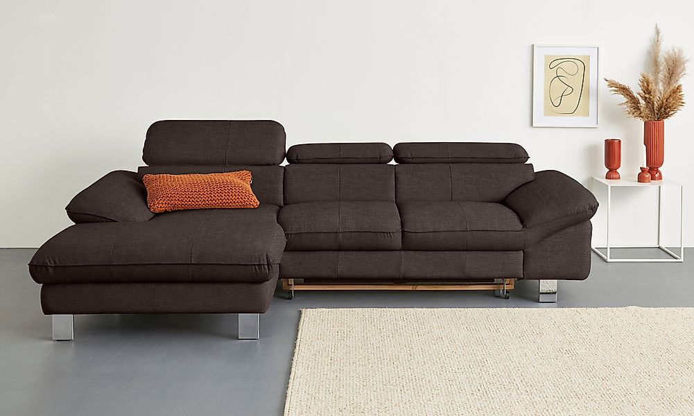 COTTA Ecksofa Driver L-Form, mit Kopfteilverstellung, günstig online kaufen