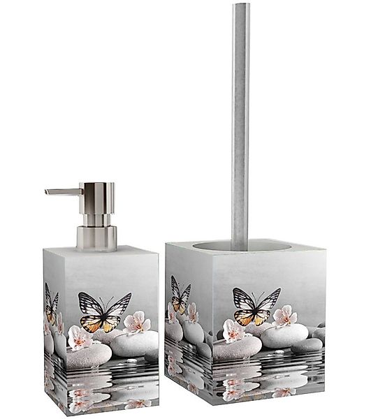 Sanilo Badaccessoire-Set mit Motiv, viele schöne Seifenspender und WC Bürst günstig online kaufen