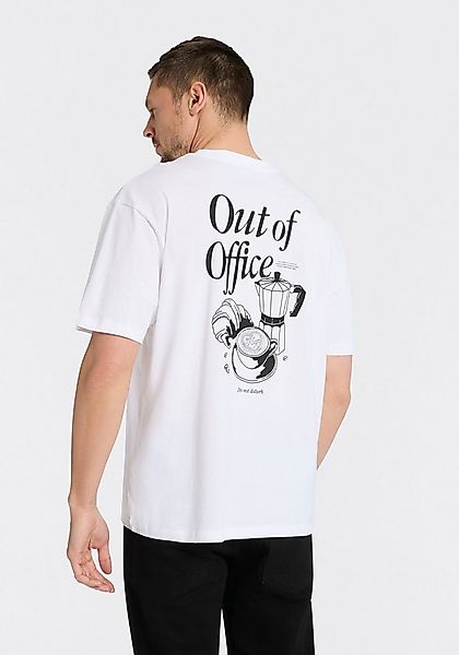 HUGO Blue T-Shirt Oversized Tee mit Print, Rundhals günstig online kaufen