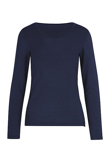 Trigema Longsleeve TRIGEMA Shirt aus Viskose Langarm (1-tlg) günstig online kaufen