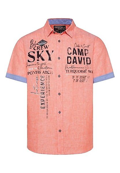 CAMP DAVID Kurzarmhemd Hemd Kurzarmhemd (1-tlg) günstig online kaufen