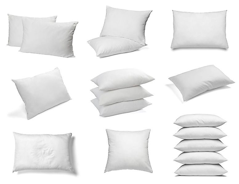 sunnypillow Kopfkissen sunnypillow Kissenfüllung Kopfkissen Innenkissen günstig online kaufen