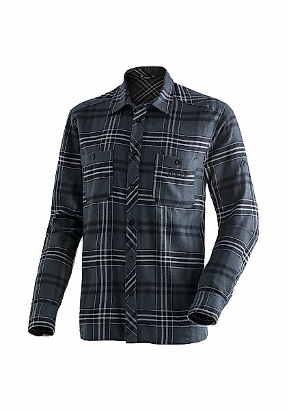 Maier Sports Flanellhemd "Predeal M", Herren Langarmhemd, Hemd mit lockerer günstig online kaufen