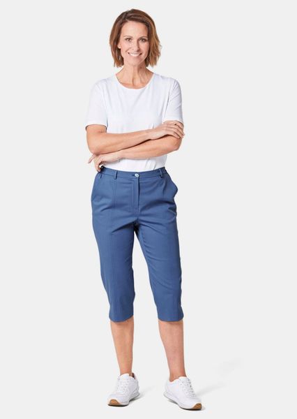 GOLDNER Caprihose Kurzgröße: Sportive Capri-Hose aus günstig online kaufen