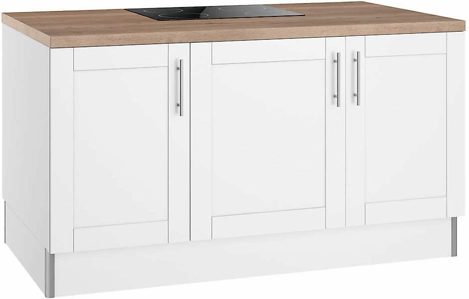 KOCHSTATION Kochinsel "KS-Ahus", Kücheninsel, Breite 160 cm, wahlw. mit E-G günstig online kaufen