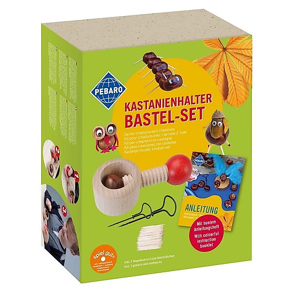 Pebaro Kastanien-Bastelset 5 günstig online kaufen