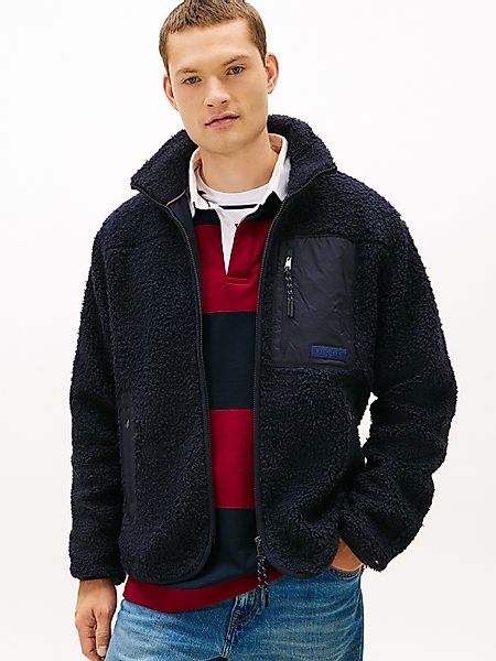 Tommy Hilfiger Sweatjacke TEDDY FLEECE ZIP günstig online kaufen