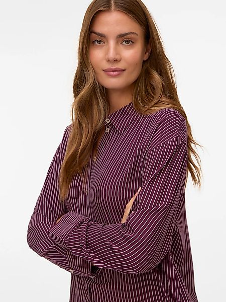 Vero Moda Langarmbluse "VMALICE LS SHIRT WVN GA NOOS" günstig online kaufen